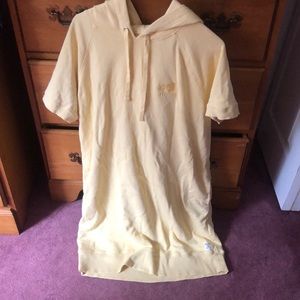 Roots size L tshirt hooded dress